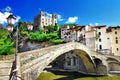 Village Dolceaqua (Liguria) Royalty Free Stock Photo