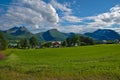 The village of Eide, More og Romsdal, Norway,