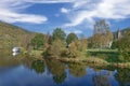 Village of Einruhr,Rurtalsperre Reservoir,the Eifel,Germany Royalty Free Stock Photo