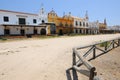 The village of El Rocio, near Huelva, Spain Royalty Free Stock Photo