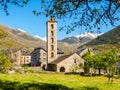 Village of Erill la Vall in the Pyrenees of Catalonia, Spain