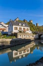 Village Esch sur Sure in Luxembourg Royalty Free Stock Photo