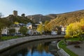 Village Esch sur Sure in Luxembourg Royalty Free Stock Photo