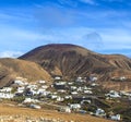 Village of Femes in Lanzarote Royalty Free Stock Photo