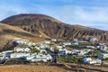 Village of Femes in Lanzarote Royalty Free Stock Photo