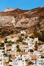 Village of Filoti in Naxos Island. Greece. Royalty Free Stock Photo