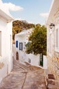 Village of Filoti, Naxos Island, Greece. Royalty Free Stock Photo