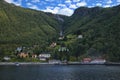 Village Florli at Lysefjord in Norway