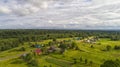 Village in the forest