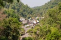 Village in the forest at mae kampong, chiang mai province