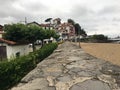 Village French coast Basque Country