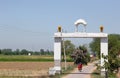 A Village Gate, Punjab