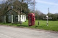 The village green Stainton Le Vale, Lincolnshire Wolds,England,UK. Royalty Free Stock Photo