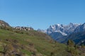 Village Guarda in Swiss Alps Royalty Free Stock Photo
