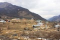 The village of Gyzdakhnya. Azerbaijan. Small village in the mountains