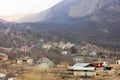 The village of Gyzdakhnya. Azerbaijan. Small village in the mountains