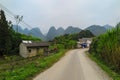 A village, Ha Giang, Northern Vietnam Royalty Free Stock Photo