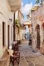 Village of Halki, Naxos Island, Greece. Royalty Free Stock Photo