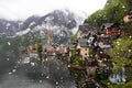 The village of Hallstatt in the Austrian Alps Royalty Free Stock Photo