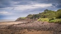 Haverigg beach is found at the mouth of the Duddon Estuary and has views over the Lake District