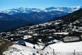 A village at highlands of Hyrcanian forest , Alborz mountains , Iran