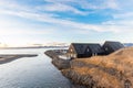 Village of Hofsos in Skagafjordur in North Iceland