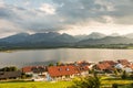 Village of Hopen in the alps of Bavaria