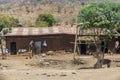 Village house in Amhara region, Ethiopia