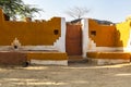 Village house in Khari, Thar Desert in Rajasthan, India Royalty Free Stock Photo