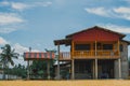 Village house in Pulau Serai, Kuala Dungun, Terengganu, Malaysia