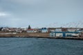 Village of Hrisey in Iceland