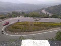 Village of India beautiful mountain and beautiful road in jharkhand