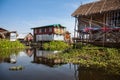 Village, Inle Lake Royalty Free Stock Photo