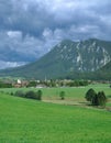 Village of Inzell,Chiemgau,upper Bavaria,Germany Royalty Free Stock Photo