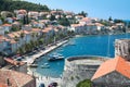 Village on island Korcula. Croatia