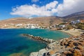 The village Isternia in Tinos island, Greece Royalty Free Stock Photo