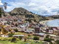 Village of Juli at lake Titicaca Royalty Free Stock Photo