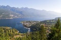 Village of Kaslo on Kootenay Lake Royalty Free Stock Photo