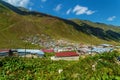 Village of Kavrun plateau or tableland in Kackar Mountains