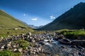 Village of Kavrun plateau or tableland in Kackar Mountains