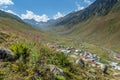 Village of Kavrun plateau or tableland in Kackar Mountains