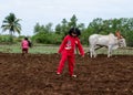 Village Kids Playing in the ploughed fields