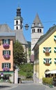 Village of Kitzbuehel,Tirol,Austria Royalty Free Stock Photo