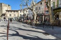 Village of L`Isle sur la Sorgue in Provence, France