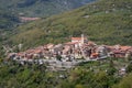 La Bollene Vesubie village, southeastern France Royalty Free Stock Photo