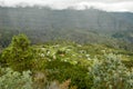 The village of La Nouvelle on cirque of Mafate