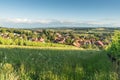 Rural landscape in canton Thurgau, Switzerland Royalty Free Stock Photo