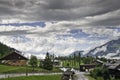 The village of Le Praz, close to the Vanoise NP Royalty Free Stock Photo