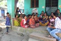 Village level fish farming training of tribal women of self help group shg of odisha by fishery officer