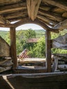 Village life. Abandoned places. Forgotten people. natural living. Royalty Free Stock Photo